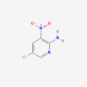 molecular formula C5H4ClN3O2 B7722512 2-氨基-5-氯-3-硝基吡啶 CAS No. 409-39-2
