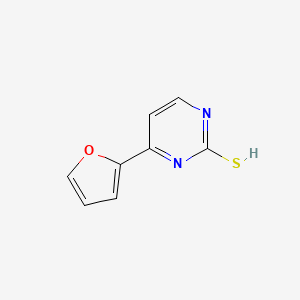 molecular formula C8H6N2OS B7722552 CID 601199 