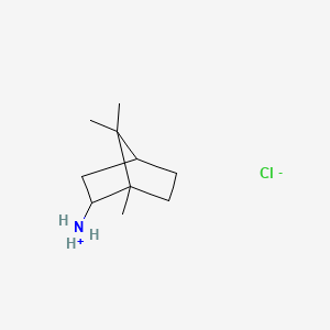 molecular formula C10H20ClN B7722581 rac-endo-2-Bornanamin hydrochlorid [German] CAS No. 24629-77-4