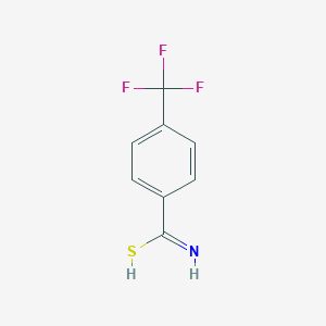 molecular formula C8H6F3NS B7722590 CID 188120 