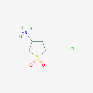 (1,1-Dioxothiolan-3-yl)azanium;chloride