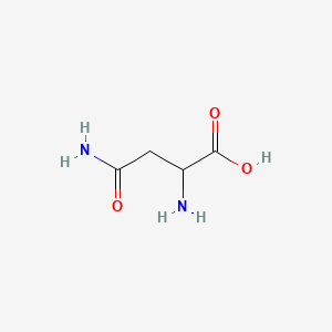 molecular formula C4H8N2O3 B7722725 DL-Asparagine 