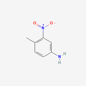 molecular formula C7H8N2O2 B7722748 4-Methyl-3-nitroaniline CAS No. 119-32-4; 60999-18-0