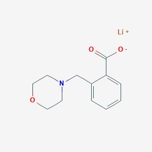 molecular formula C12H14LiNO3 B7722783 CID 18525828 