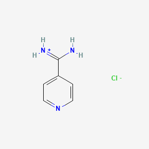 molecular formula C6H8ClN3 B7722786 4-Amidinopyridinium chloride 