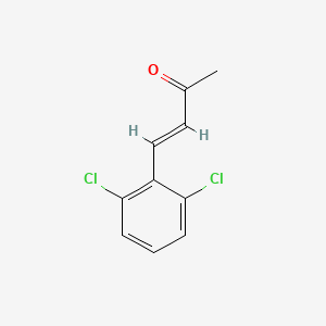 molecular formula C10H8Cl2O B7722794 2,6-Dichlorobenzylideneacetone CAS No. 55420-71-8