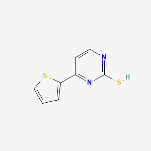 4-thiophen-2-ylpyrimidine-2-thiol