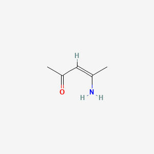 molecular formula C5H9NO B7722917 4-氨基-3-戊烯-2-酮 CAS No. 23652-84-8