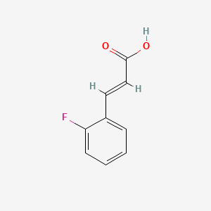 molecular formula C9H7FO2 B7723005 2-Fluorocinnamic acid CAS No. 20595-29-3