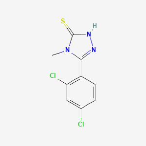 5-(2,4-dichlorophenyl)-4-methyl-4H-1,2,4-triazole-3-thiol