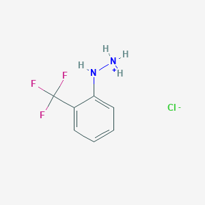 [2-(Trifluoromethyl)anilino]azanium;chloride