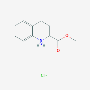 Methyl 1,2,3,4-tetrahydroquinolin-1-ium-2-carboxylate;chloride
