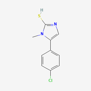 molecular formula C10H9ClN2S B7723170 CID 28556 