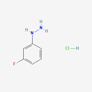 molecular formula C6H8ClFN2 B7723255 (3-Fluorophenyl)hydrazine hydrochloride CAS No. 50702-51-7