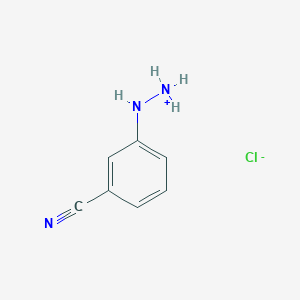 (3-Cyanoanilino)azanium;chloride