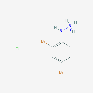 (2,4-Dibromoanilino)azanium;chloride