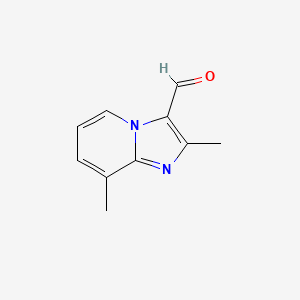 molecular formula C10H10N2O B7723286 2,8-Dimethylimidazo[1,2-a]pyridine-3-carbaldehyde CAS No. 820845-85-0