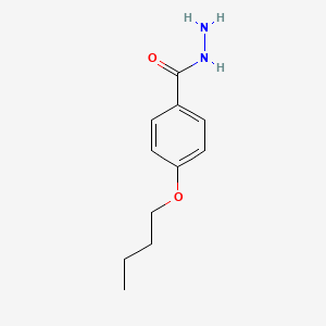 molecular formula C11H16N2O2 B7723324 4-丁氧基苯甲酰肼 CAS No. 5303-13-9