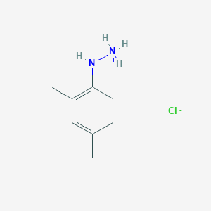 molecular formula C8H13ClN2 B7723342 (2,4-Dimethylanilino)azanium;chloride 