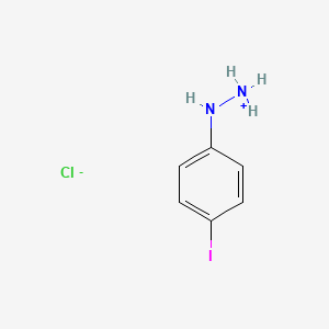 (4-Iodoanilino)azanium;chloride