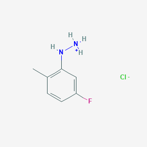molecular formula C7H10ClFN2 B7723356 4-Fluoro-2-hydrazinotoluene hydrochloride 