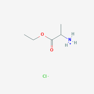 molecular formula C5H12ClNO2 B7723395 Ethyl DL-alaninate hydrochloride 