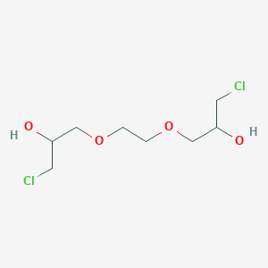 B077234 1,1'-(Ethylenedioxy)bis(3-chloropropan-2-ol) CAS No. 13078-45-0