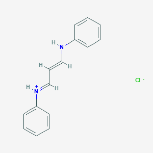 (E)-[(E)-3-anilinoprop-2-enylidene]-phenylazanium;chloride