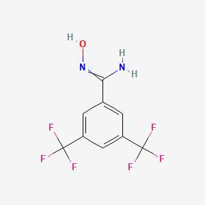 N'-hydroxy-3,5-bis(trifluoromethyl)benzenecarboximidamide