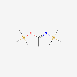 Acetimidic acid, N-(trimethylsilyl)-, trimethylsilyl ester