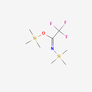 molecular formula C8H18F3NOSi2 B7723591 N,O-双（三甲基甲硅烷基）三氟乙酰胺 