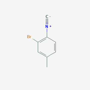 molecular formula C8H6BrN B7723629 2-Bromo-4-methylphenylisocyanide 