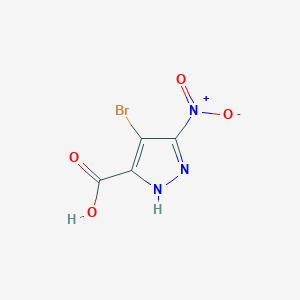 molecular formula C4H2BrN3O4 B7723636 CID 616653 