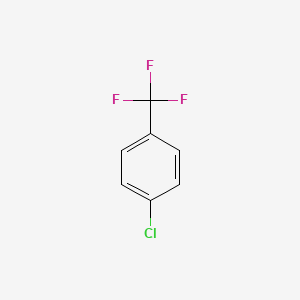 molecular formula C7H4ClF3 B7723735 4-Chlorobenzotrifluoride CAS No. 98-56-6, 92709-16-5
