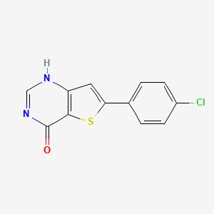 molecular formula C12H7ClN2OS B7723847 CID 1239631 