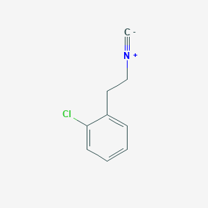 molecular formula C9H8ClN B7723848 1-Chloro-2-(2-isocyanoethyl)benzene CAS No. 730964-67-7