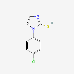 molecular formula C9H7ClN2S B7723864 CID 610690 