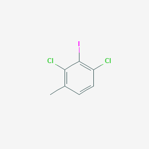 molecular formula C7H5Cl2I B7724049 1,3-Dichloro-2-iodo-4-methylbenzene CAS No. 206559-56-0