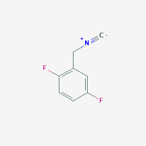 molecular formula C8H5F2N B7724087 1,4-Difluoro-2-(isocyanomethyl)benzene CAS No. 730964-56-4