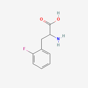 molecular formula C9H10FNO2 B7724141 2-Fluoro-dl-phenylalanine CAS No. 35175-89-4