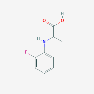 2-(2-Fluoro-phenylamino)-propionic acid