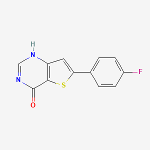 molecular formula C12H7FN2OS B7724154 CID 2808086 