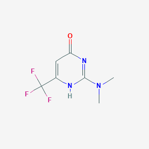 molecular formula C7H8F3N3O B7724255 CID 2774271 