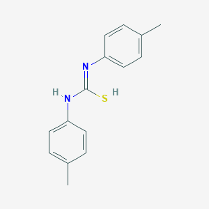 molecular formula C15H16N2S B7724339 N,N'-bis(4-methylphenyl)carbamimidothioic acid 