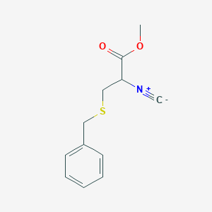 2-Isocyano-3-(benzylthio)propionic acid methyl ester
