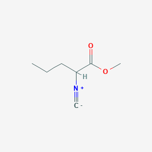 molecular formula C7H11NO2 B7724411 Methyl 2-isocyanopentanoate CAS No. 730964-73-5