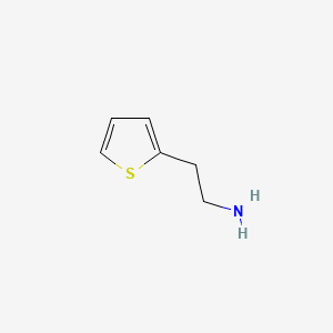 molecular formula C6H9NS B7724666 Thiophene-2-ethylamine CAS No. 64059-34-3