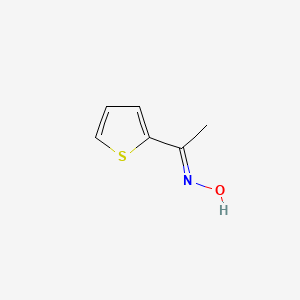 molecular formula C6H7NOS B7724671 1-Thiophen-2-yl-ethanone oxime 