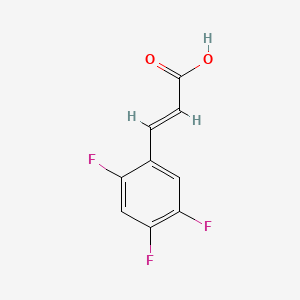 molecular formula C9H5F3O2 B7724746 2,4,5-Trifluorocinnamic acid CAS No. 694511-56-3