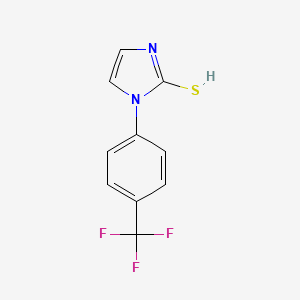 molecular formula C10H7F3N2S B7724765 CID 140233 